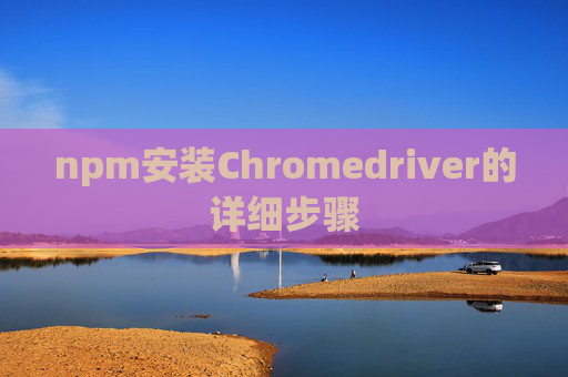 npm安装Chromedriver的详细步骤 npm安装Chromedriver的详细步骤